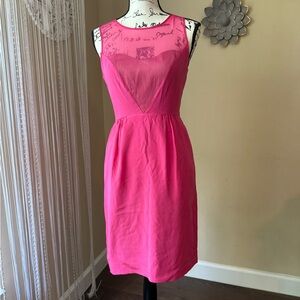 BCBGMaxAzria pink dress